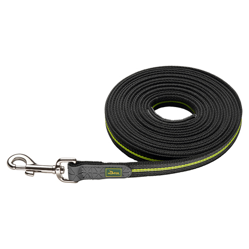 Hunter Suchleine Visby Super Grip gelb, reflektierend, Maße: 20 mm / 1000 cm Hunter Suchleine Visby Super Grip gelb, reflektierend, Maße: 20 mm / 1000 cm