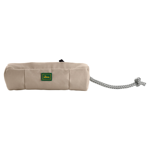 Hunter Trainer Snack Dummy mit Seil taupe