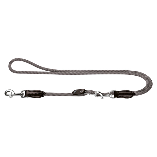 Hunter Vario-Leine Freestyle grau, Größe: 10 mm / 200 cm