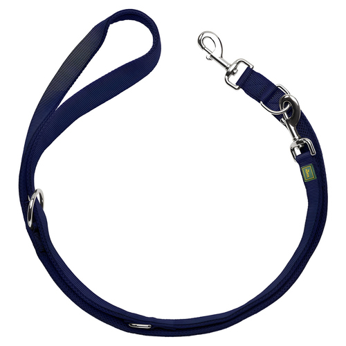Hunter Verstellbare Führleine Maldon Limited Edition dunkelblau Hunter Verstellbare Führleine Maldon Limited Edition dunkelblau