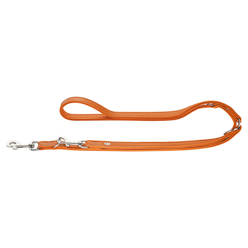 Hunter Verstellbare Führleine Cannes orange, Maße: 20 mm / 200 cm