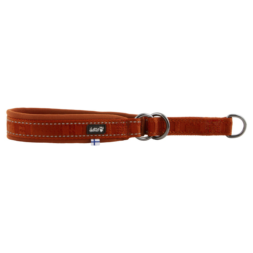 Hurtta Casual Padded Zugstop Halsband Cinnamon (zimt), Größe: 35 cm