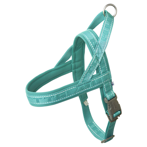 Hurtta ECO Casual Geschirr peacock (petrol), Größe: 35 - 45 cm