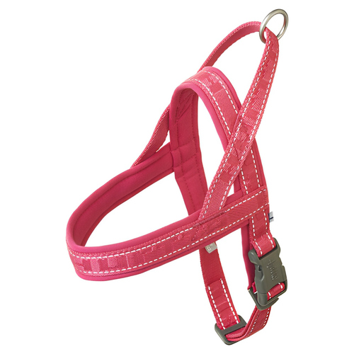 Hurtta ECO Casual Geschirr ruby (pink), Größe: 50 - 60 cm