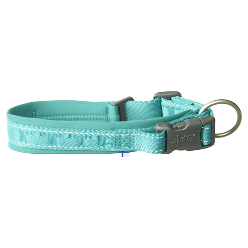 Hurtta ECO Casual Halsband peacock (petrol), Größe: 20 - 30 cm