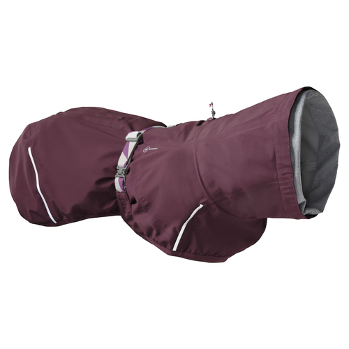Hurtta ECO Regenmantel Mudventure Coat eggplant (aubergine)