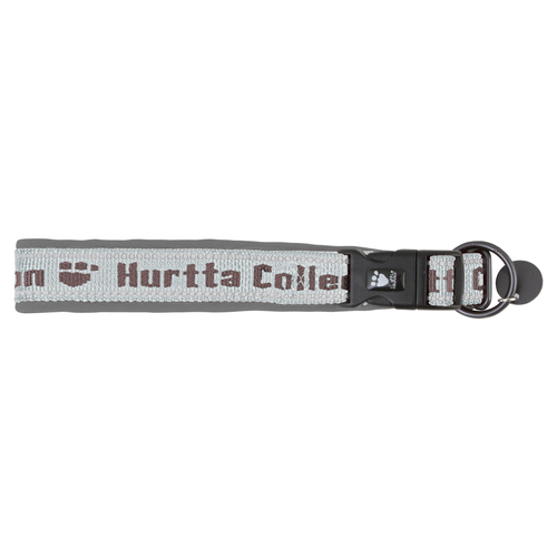 Hurtta Halsband silbergrau, Größe: 60 cm