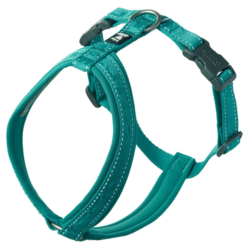 Hurtta Hundegeschirr Casual Y-Harness ECO peacock, Größe: 70-80 cm