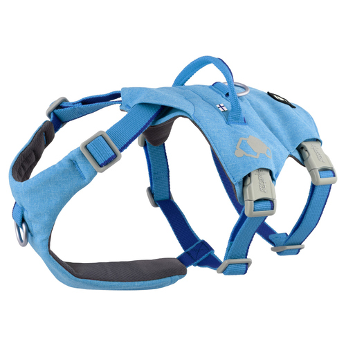 Hurtta Hundegeschirr Safeguard Harness ECO ocean, Größe: 55-70 cm