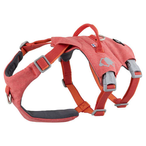 Hurtta Hundegeschirr Safeguard Harness ECO strawberry, Größe: 75-95 cm