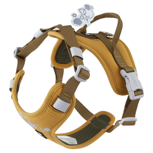 Hurtta Hundegeschirr Weekend Warrior Harness II ECO desert, Größe: 45-60 cm