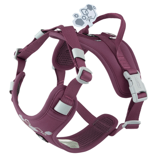 Hurtta Hundegeschirr Weekend Warrior Harness II ECO eggplant, Größe: 55-70 cm Hurtta Hundegeschirr Weekend Warrior Harness II ECO eggplant, Größe: 55-70 cm