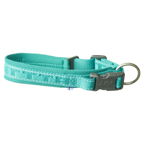 Hurtta Hundehalsband Casual half ECO peacock, Größe: 20-30 cm
