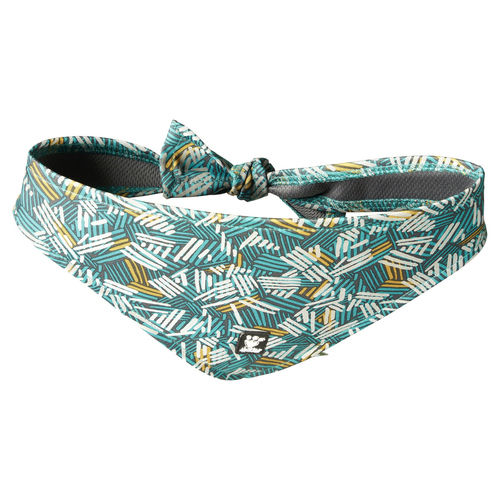 Hurtta Hundehalstuch Zhero Safety Bandana ECO peacock, Größe: M