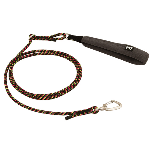 Hurtta Hundeleine Adjustable Rope Leash Eco neon licorice
