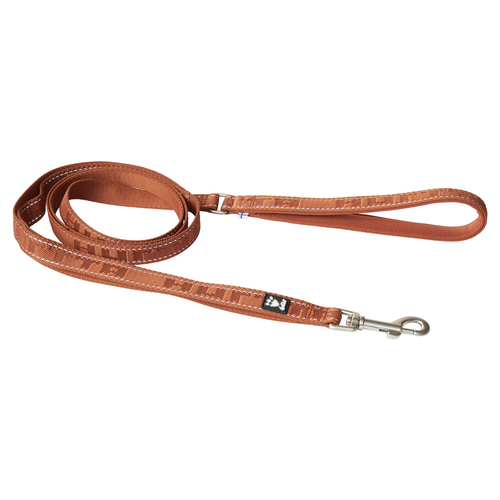 Hurtta Hundeleine Casual reflective leash ECO cinnamon, Größe: 120 cm / 20 mm