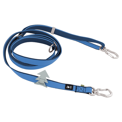 Hurtta Hundeleine Multilong Leash II ocean, Maße: 100-300 cm / 20 mm