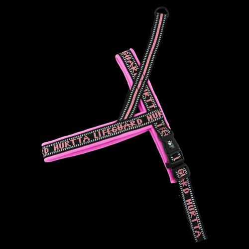 Hurtta Lifeguard Norweger Geschirr neonpink Hurtta Lifeguard Norweger Geschirr neonpink