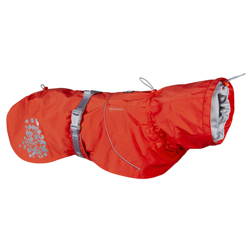 Hurtta Monsoon Regenmantel rosenrot, Größe: 50 / Rückenlänge: 47-52 cm