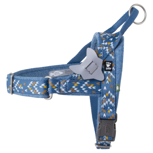 Hurtta Razzle Dazzle Norwegergeschirr bilberry (jeansblau)