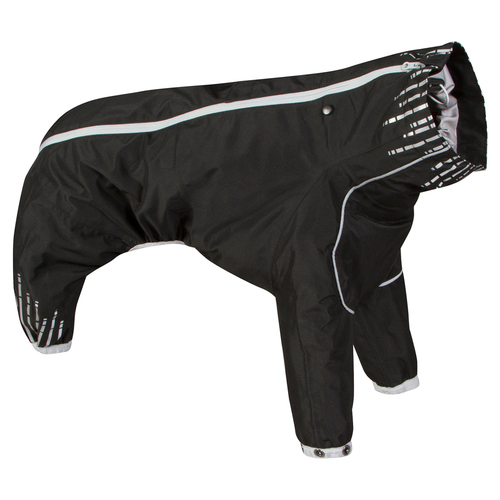 Hurtta Regen-Overall Downpour Suit schwarz, Größe: 30L