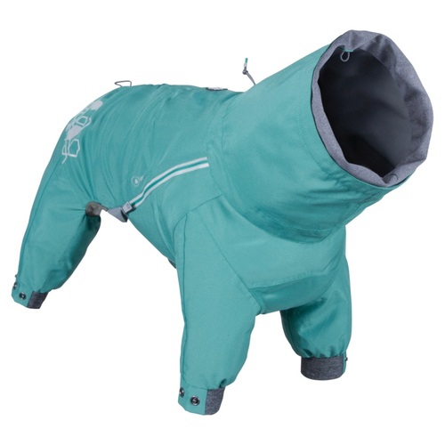 Hurtta Regen-Overall Mudventure Overall ECO peacock, Größe: 30S