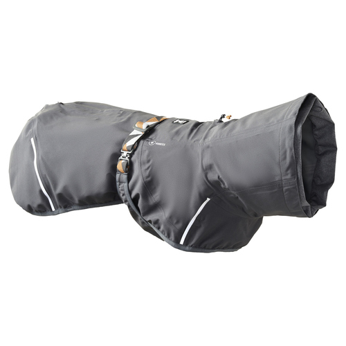 Hurtta Regenmantel Mudventure Coat ECO blackberry, Größe: 40