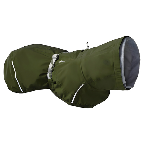Hurtta Regenmantel Mudventure Coat ECO forest, Größe: 40