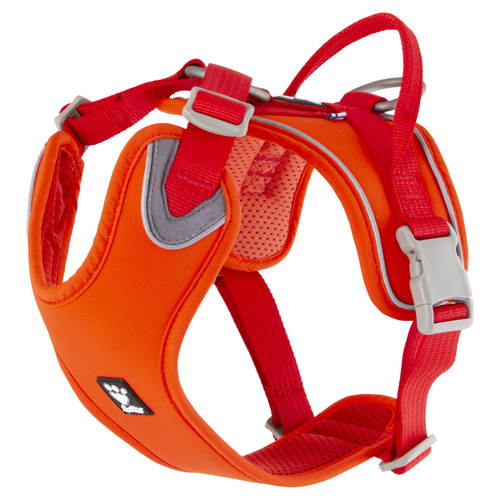 Hurtta Weekend Warrior Geschirr ECO rosenrot, Größe: 45 - 60 cm