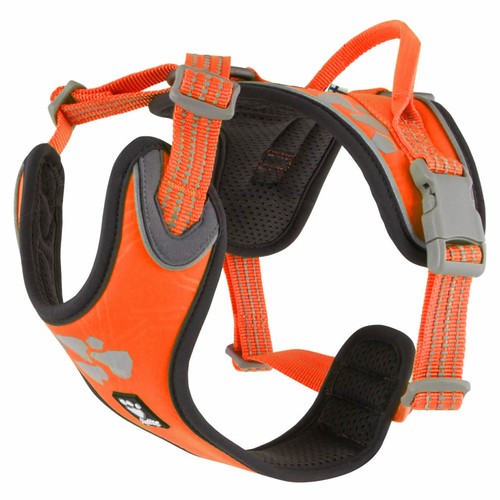 Hurtta Weekend Warrior Geschirr neonorange, Verstellmöglichkeit: 100-120 cm Hurtta Weekend Warrior Geschirr neonorange, Verstellmöglichkeit: 100-120 cm