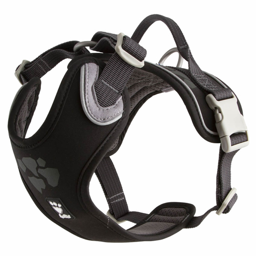 Hurtta Weekend Warrior Geschirr schwarz, Verstellmöglichkeit: 100-120 cm Hurtta Weekend Warrior Geschirr schwarz, Verstellmöglichkeit: 100-120 cm