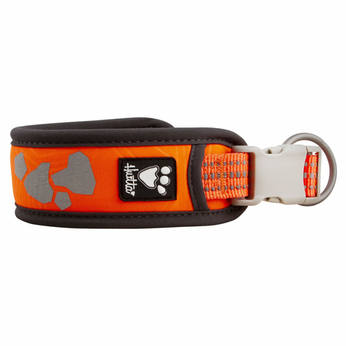 Hurtta Weekend Warrior Halsband neonorange, Verstellmöglichkeit: 45-55 cm