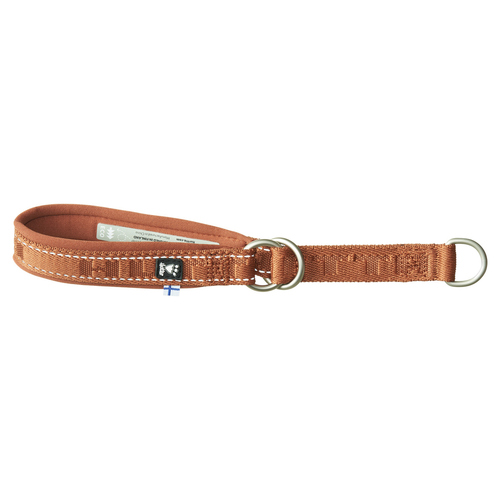 Hurtta Zug-Stop-Hundehalsband Casual half choke collar ECO cinnamon Hurtta Zug-Stop-Hundehalsband Casual half choke collar ECO cinnamon