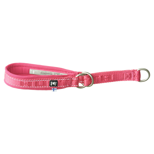 Hurtta Zug-Stop-Hundehalsband Casual half choke collar ECO ruby