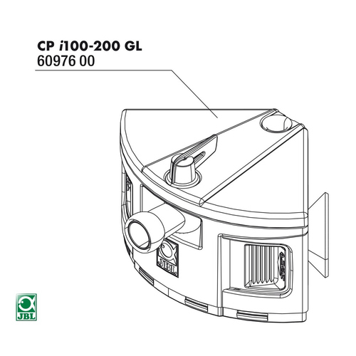 JBL Ersatzteil CP i_gl 100/200 Pumpenkopf