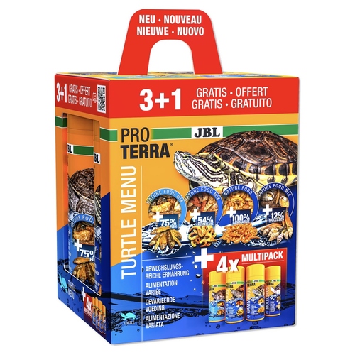 JBL ProTerra Turtle Menu 4 x 250 ml
