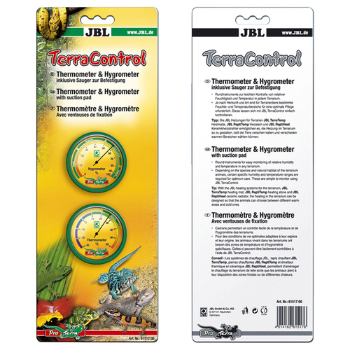 JBL TerraControl Hygrometer + Thermometer