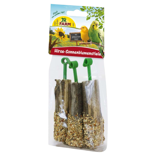 JR Farm Birds Hirse-Sonnenblumenstiele 20 g - 4 Stück