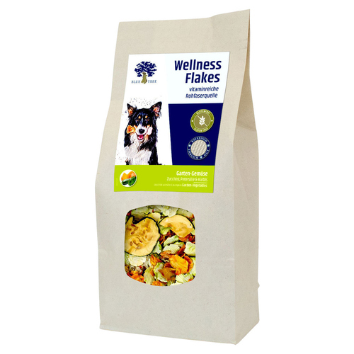 JR Farm Blue Tree Wellness Flakes Garten-Gemüse 650 g - 3 Stück