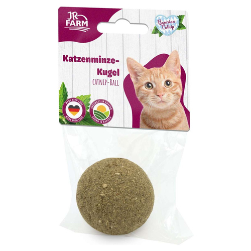JR Farm Cat Bavarian Catnip Katzenminze-Kugel