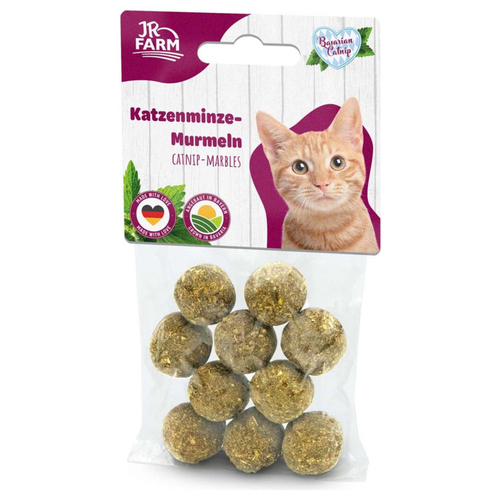JR Farm Cat Bavarian Catnip Katzenminze-Murmeln - 10 Stück JR Farm Cat Bavarian Catnip Katzenminze-Murmeln - 10 Stück
