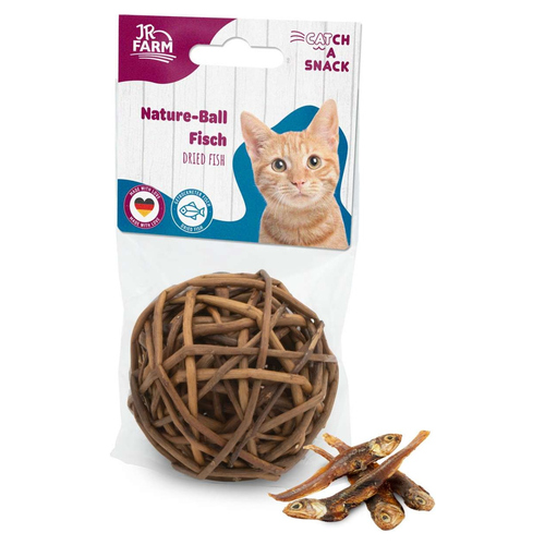 JR Farm Cat Nature-Ball Fisch 15 g