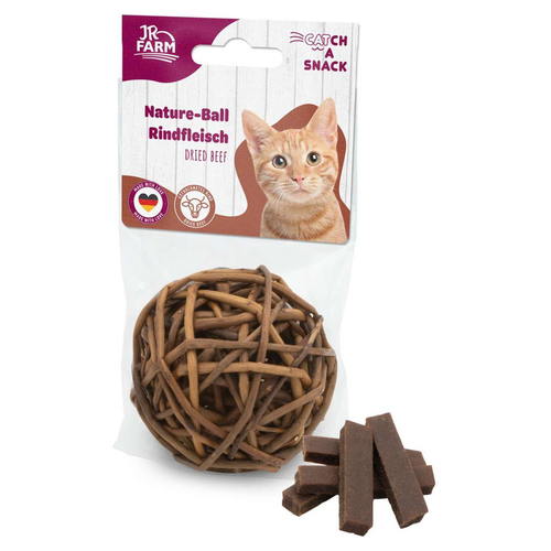 JR Farm Cat Nature-Ball Rindfleisch 15 g JR Farm Cat Nature-Ball Rindfleisch 15 g
