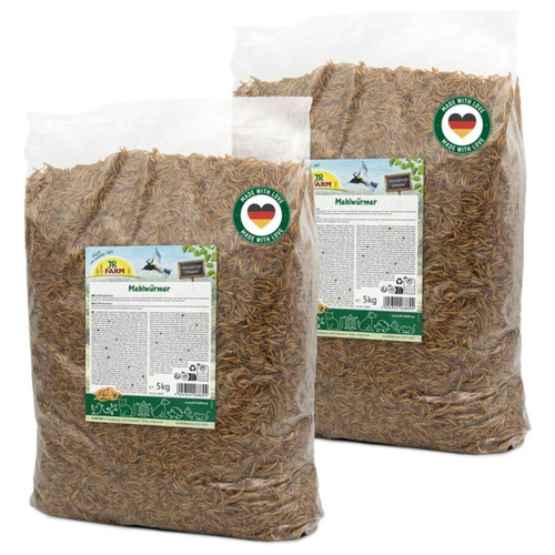 JR Farm Garden Mehlwürmer 10 kg