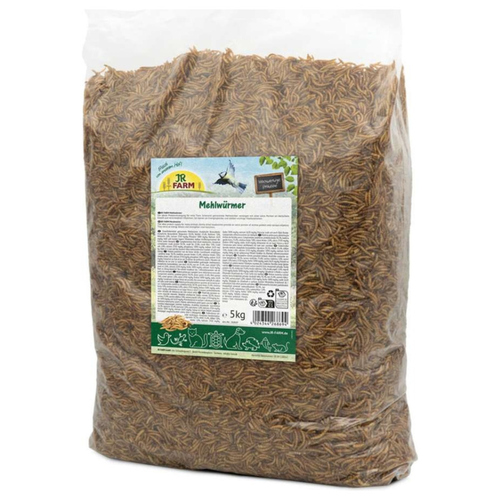 JR Farm Garden Mehlwürmer 5 kg - 2 Stück