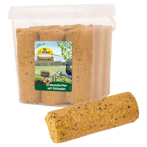 JR Farm Garden Peanut Bar Erdnussbutter Holunder 3,15 kg Eimer JR Farm Garden Peanut Bar Erdnussbutter Holunder 3,15 kg Eimer