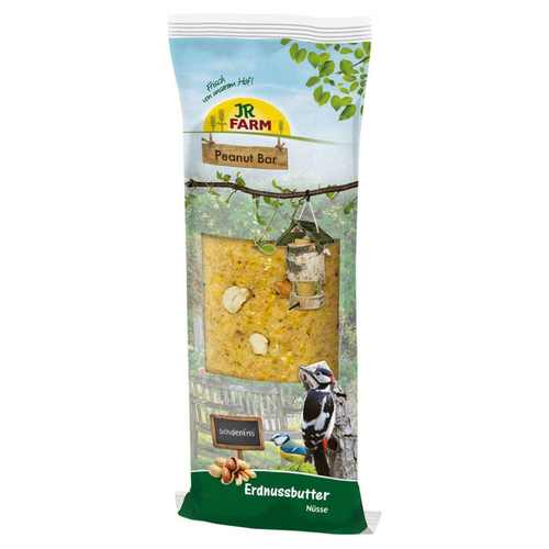 JR Farm Garden Peanut Bar Erdnussbutter Nüsse 350 g - 5 Stück