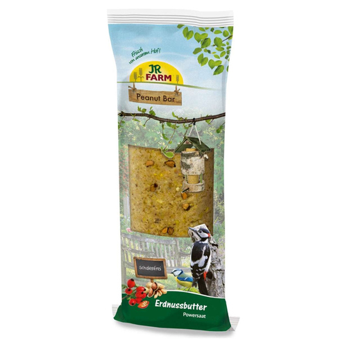 JR Farm Garden Peanut Bar Erdnussbutter Powersaat 350 g - 5 Stück