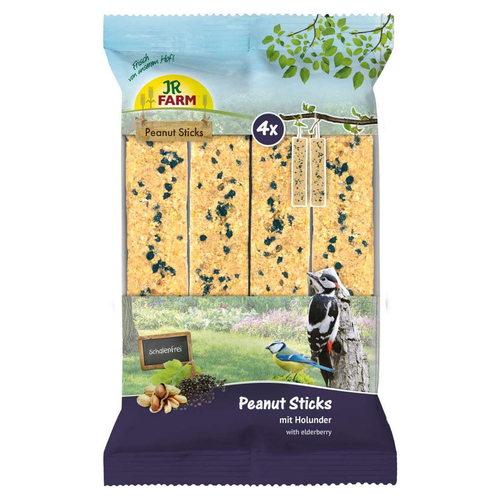 JR Farm Garden Peanut Sticks Holunder 640 g - 4 Stück JR Farm Garden Peanut Sticks Holunder 640 g - 4 Stück