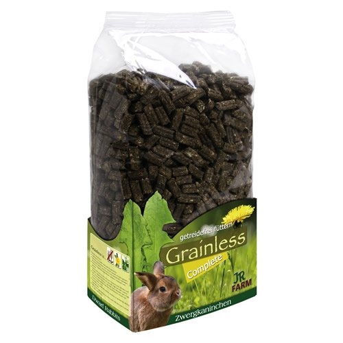 JR Farm Grainless Complete Zwergkaninchen 1350 g - 6 Stück